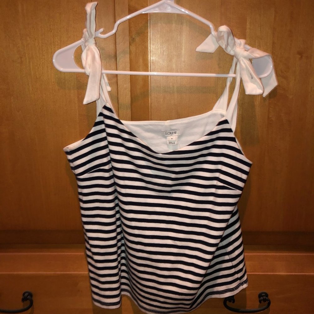 J. Crew tie strap tank top